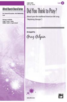 Did You Think To Pray? 