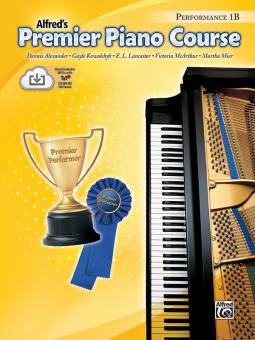 Premier Piano Course: Performance Book 1B 