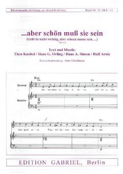 Aber schön muss sie sein 