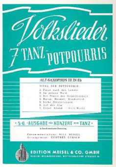 7 Volkslieder Tanzpotpourris 