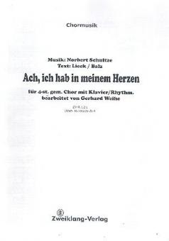 Ach ich hab in meinem Herzen 