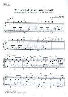 Ach ich hab in meinem Herzen da innen, einen wundersamen Traum 