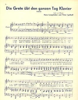Die Grete übt den ganzen Tag Klavier 