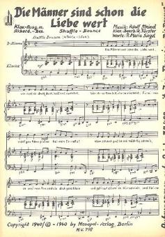 Die Männer sind schon die Liebe wert 