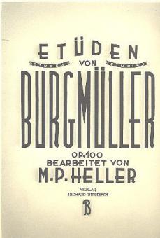Etüden von Burgmüller op.100 