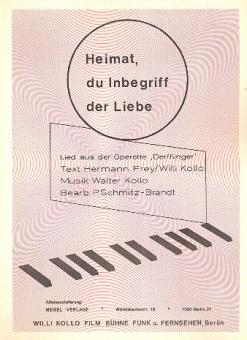 Heimat, du Inbegriff der Liebe 