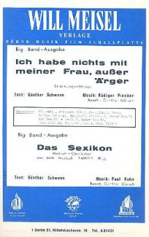 Ich habe nichts mit meiner Frau 