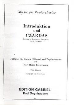 Introduktion und Czardas 