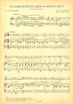 Ja, wenn ihr Frau'n nicht so reizend wär't! 