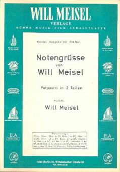Notengrüsse von Will Meisel 