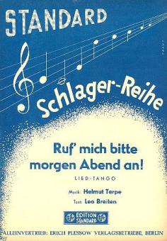 Ruf mich bitte morgen Abend an 