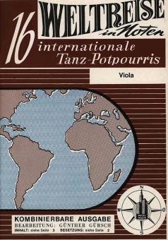 Weltreise In Noten (16 Internationale Tanz-Potpourris) 
