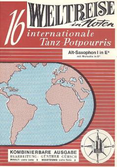 Weltreise in Noten (16 Internationale Tanz-Potpourris.) 