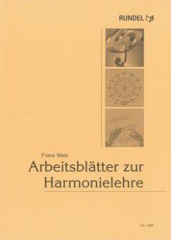 Arbeitsblätter zur Harmonielehre 