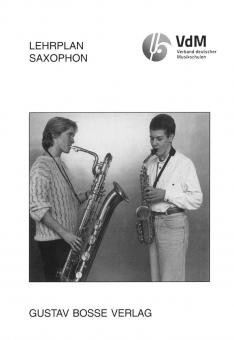 Lehrplan Saxophon 