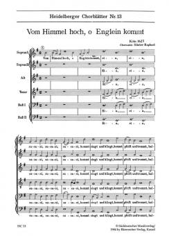 Vom Himmel hoch, ein Englein kommt 