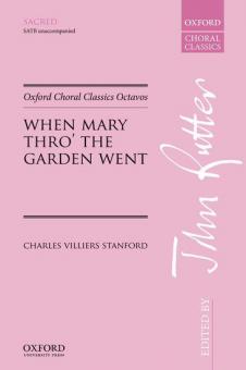 When Mary thro' the garden went 