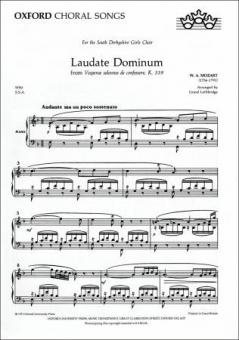 Laudate Dominum from KV 339 