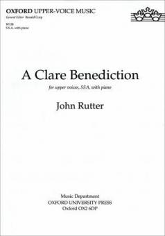 A Clare Benediction 