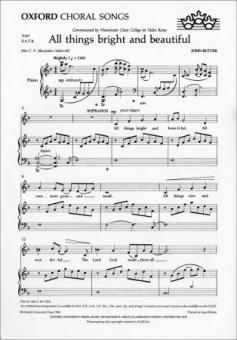 All Things Bright And Beautiful 