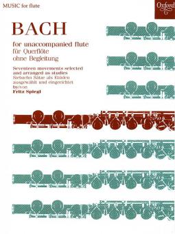 Bach für Querflöte ohne Begleitung 