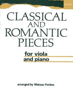 Classical And Romantic Pieces 