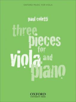 3 Pieces For Viola And Piano 