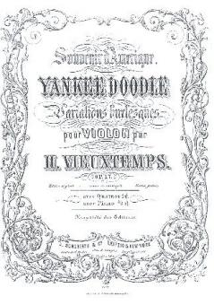 Variationen über den Yankee Doodle (Souvenir d'Amerique) op. 17 