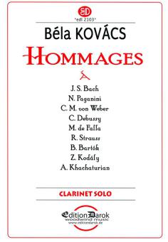 Hommages a Bach, Paganini, Weber, Debussy 