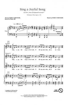 Sing A Joyful Song 