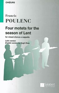 Four Motets for Lent Complete 