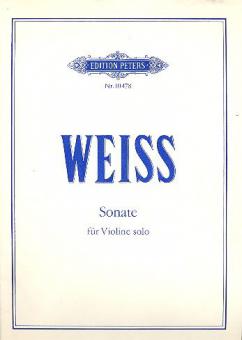 Sonate für Violine solo 