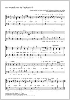 Auf einem Baum ein Kuckuck saß Standard