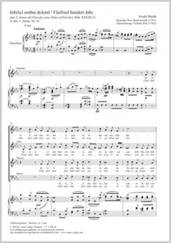 Infelici ombre dolenti (Fünfmal hundert Jahr) Standard