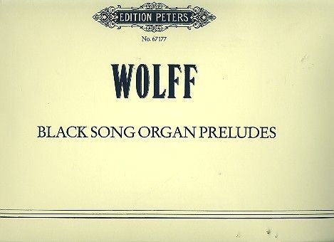 Black Song Organ Preludes 