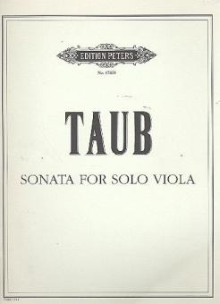 Sonate für Viola 