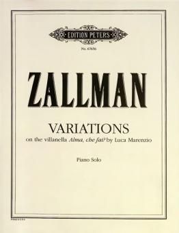 Variationen über die Villanella Alma che fai? 