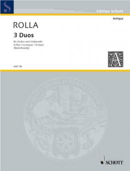 3 Duos Nr. 3 A-Dur Standard