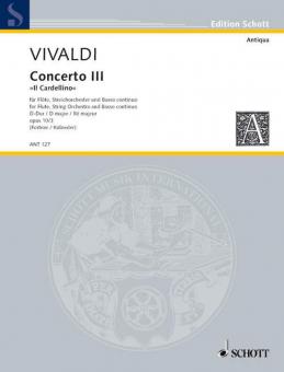 Concerto Nr. 3 D-Dur op. 10/3 RV 428/PV 155 Standard