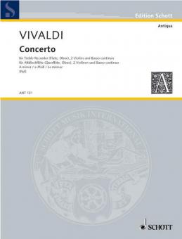 Concerto a-Moll RV 108/PV 77 Standard