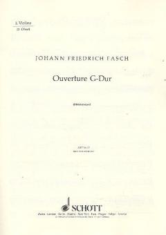 Ouvertüre G-Dur Standard