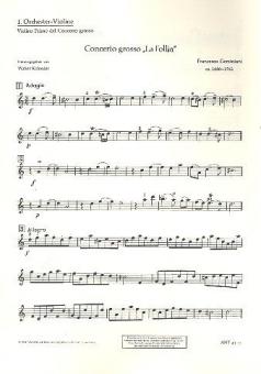 Concerto grosso 'La Follia' Standard