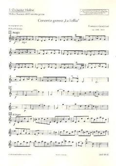 Concerto grosso 'La Follia' Standard