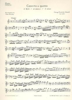 Concerto a quattro d-Moll TWV 43: d 3 Standard