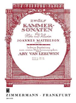Zwölf Kammersonaten Heft 2 