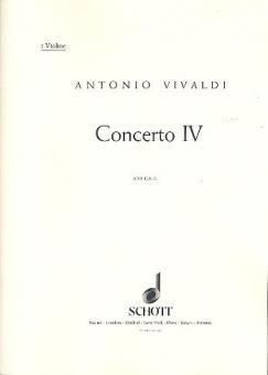 Concerto Nr. 4 G-Dur op. 10/4 RV 435/PV 104 Standard