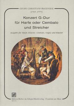 Konzert für Harfe oder Cembalo und Streicher G-Dur W. 307 