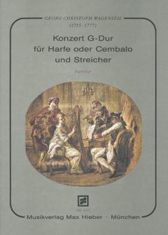 Konzert für Harfe oder Cembalo und Streicher G-Dur W. 307 