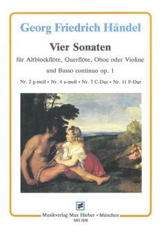 4 Sonaten op. 1 