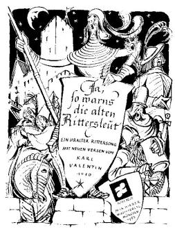 Die alten Rittersleut 